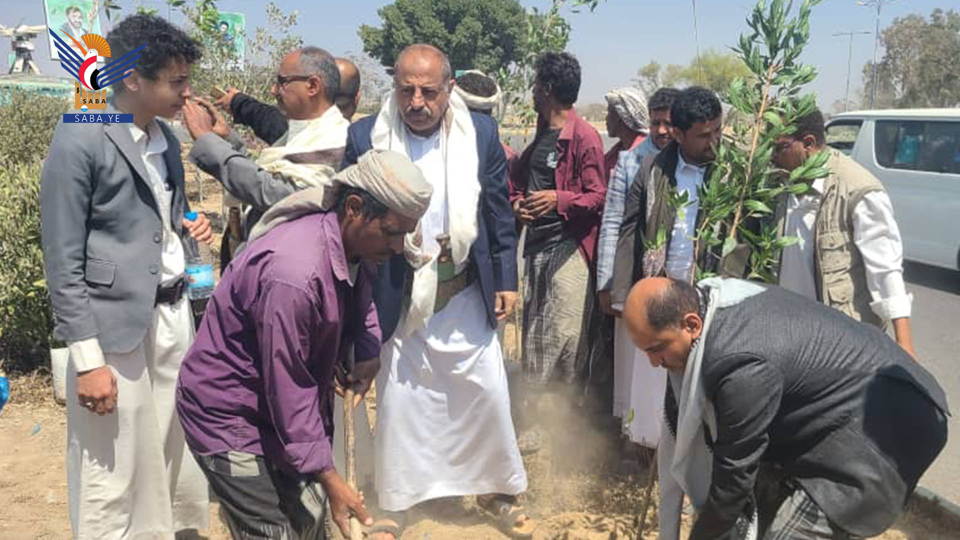 مناقشة الترتيبات لتدشين موسم التشجير في مديرية حيفان بتعز مناقشة الترتيبات لتدشين موسم التشجير في مديرية حيفان بتعز