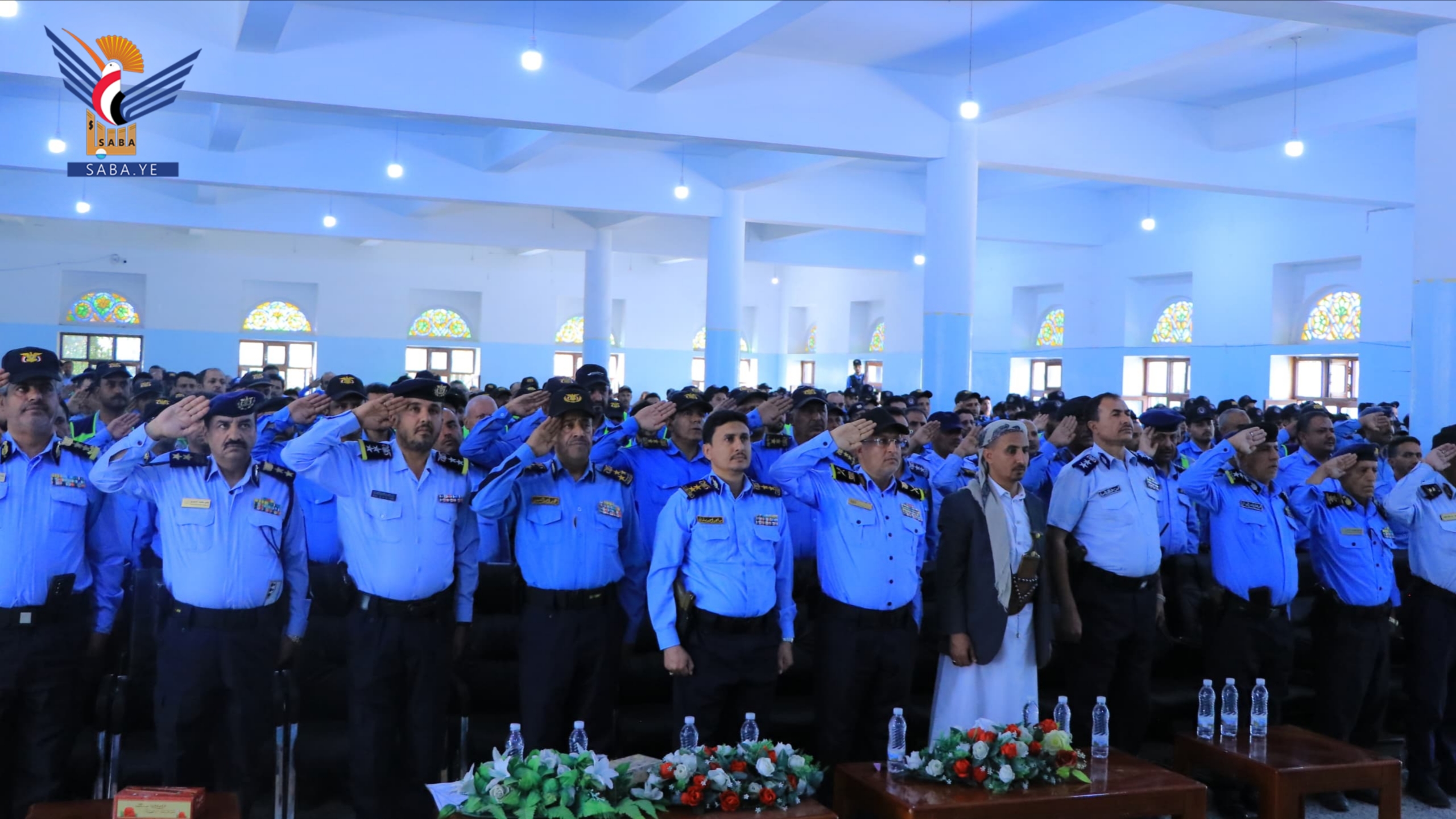 شرطة المرور تقيم فعالية بذكرى استشهاد الإمام الحسين عليه السلام