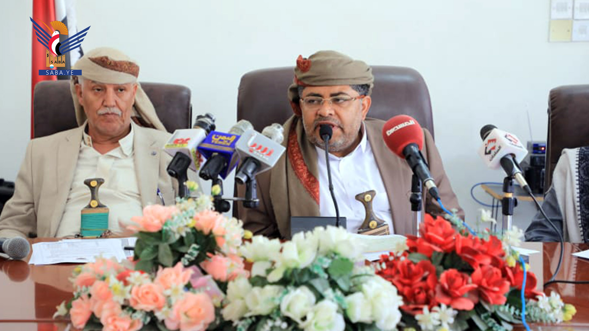Al-Houthi chairs Coordinating Committee of Justice System in Ibb