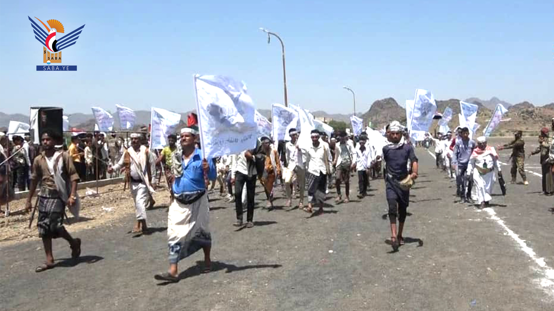 Mobilization graduates stage military parade in Maqbana Mobilization graduates stage military parade in Maqbana