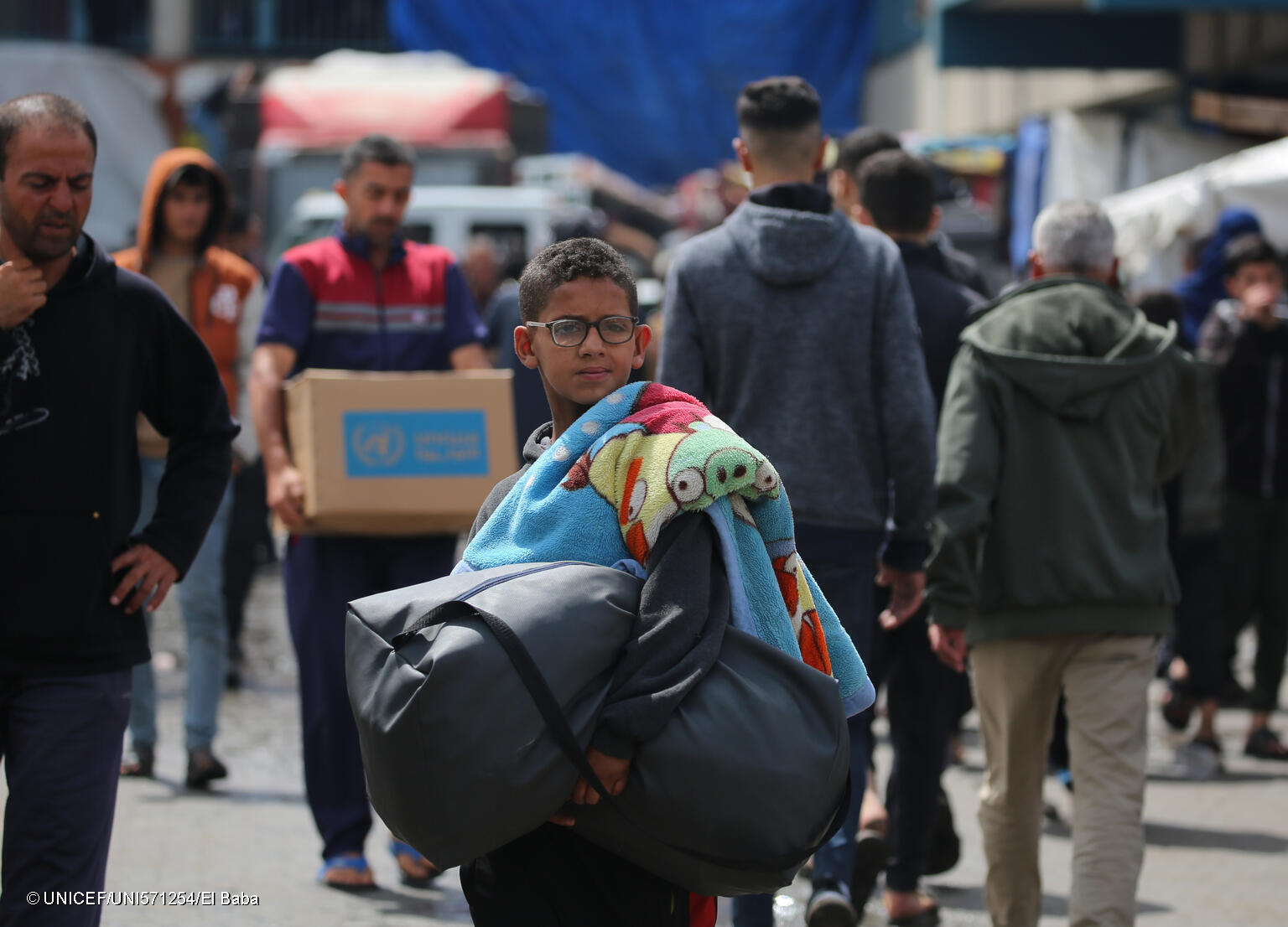 UNICEF : 90 % de la population de Gaza a été déplacée vers des endroits dépourvus de produits de base et de sécurité UNICEF : 90 % de la population de Gaza a été déplacée vers des endroits dépourvus de produits de base et de sécurité