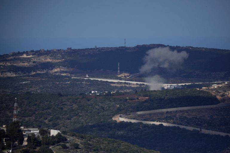 Hezbollah bombed 5 enemy sites and concentrations from southern Lebanon