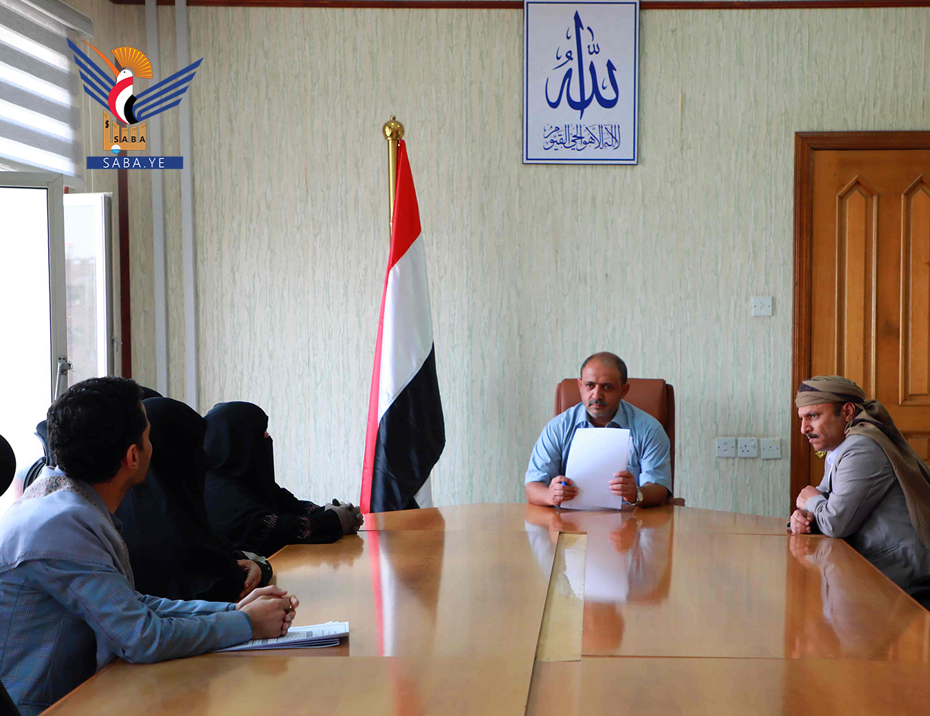  Al-Hamli rencontre la présidente de l'Association yéménite des sages-femmes