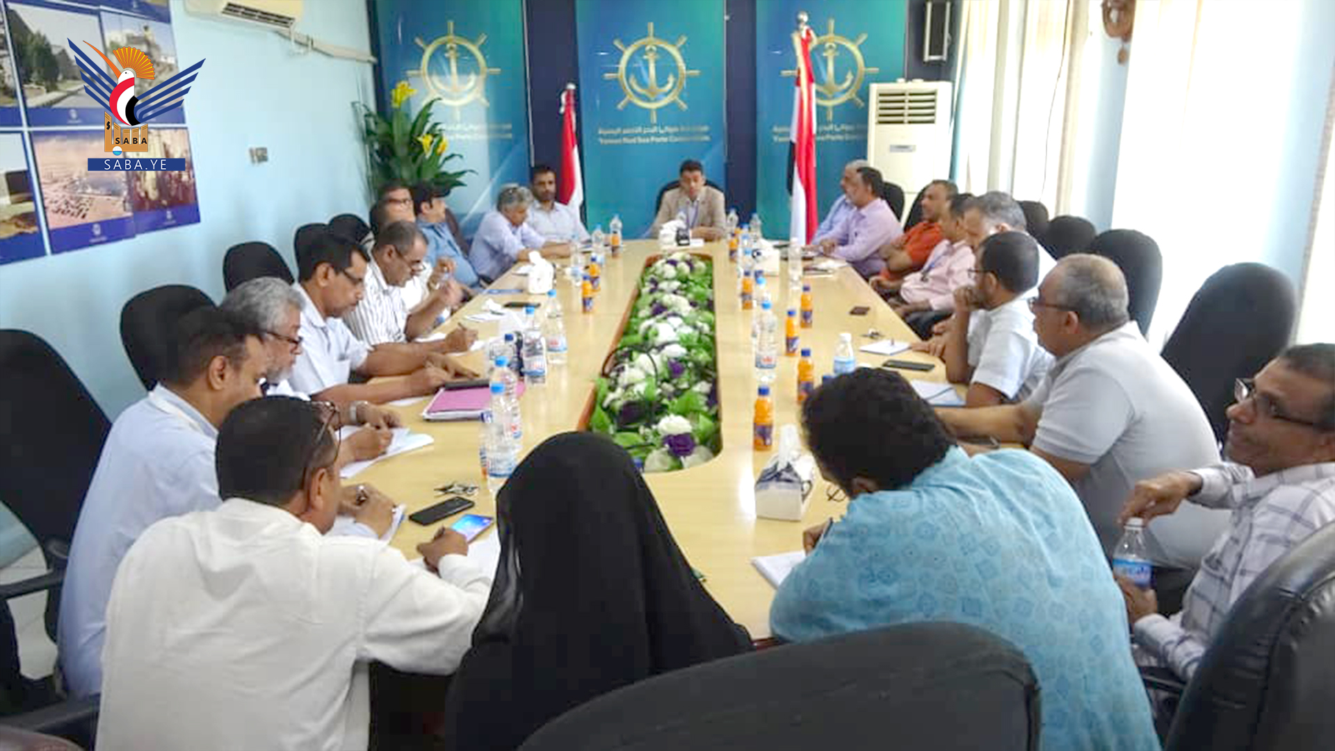 Discussion des programmes de la Red Sea Ports Corporation pendant le mois de Ramadan Discussion des programmes de la Red Sea Ports Corporation pendant le mois de Ramadan