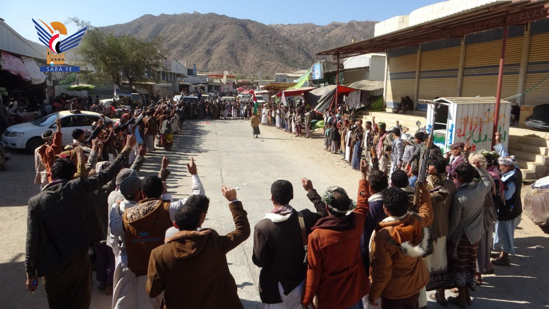 Sa'ada: Armed tribal stand by People of Jawi city to confirm readiness to confront enemies Sa'ada: Armed tribal stand by People of Jawi city to confirm readiness to confront enemies