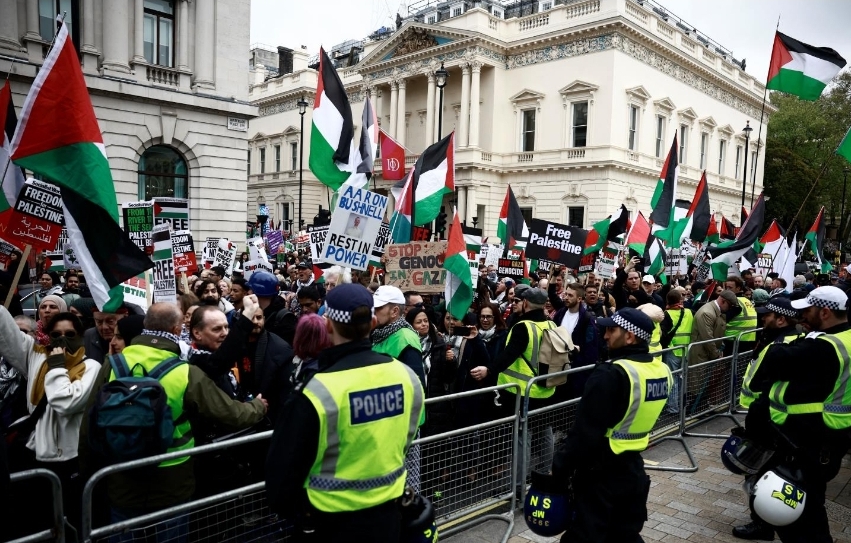 Demonstrations condemning Zionist aggression on Gaza continue in international, Arab cities and capitals 