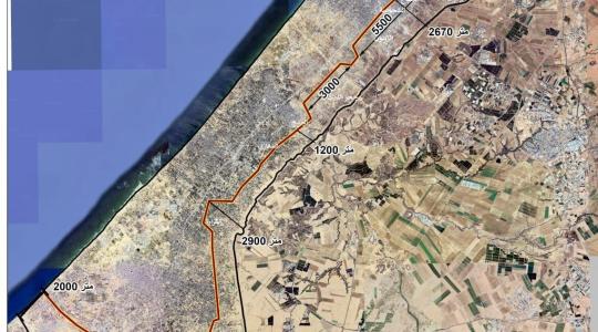 40% of Gaza's area is cut off... 40% of Gaza's area is cut off...