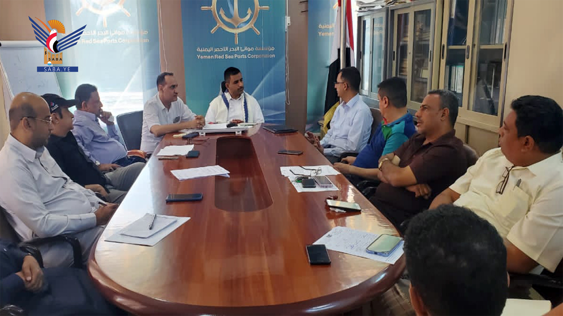 Besprechung der technischen Vorkehrungen für das Single-Window-Projekt im Hafen von Hodeidah Besprechung der technischen Vorkehrungen für das Single-Window-Projekt im Hafen von Hodeidah