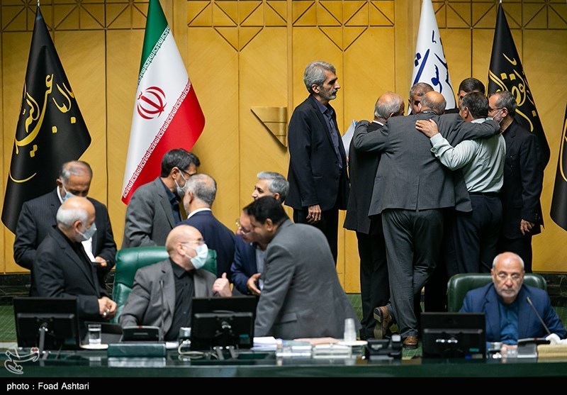  Parliament Deliberating over Riots in Iran 