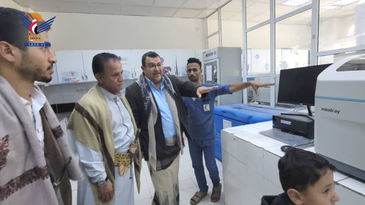 Deputy Minister of Health inspects work at Al-Jumhouri Hospital in Mahweet