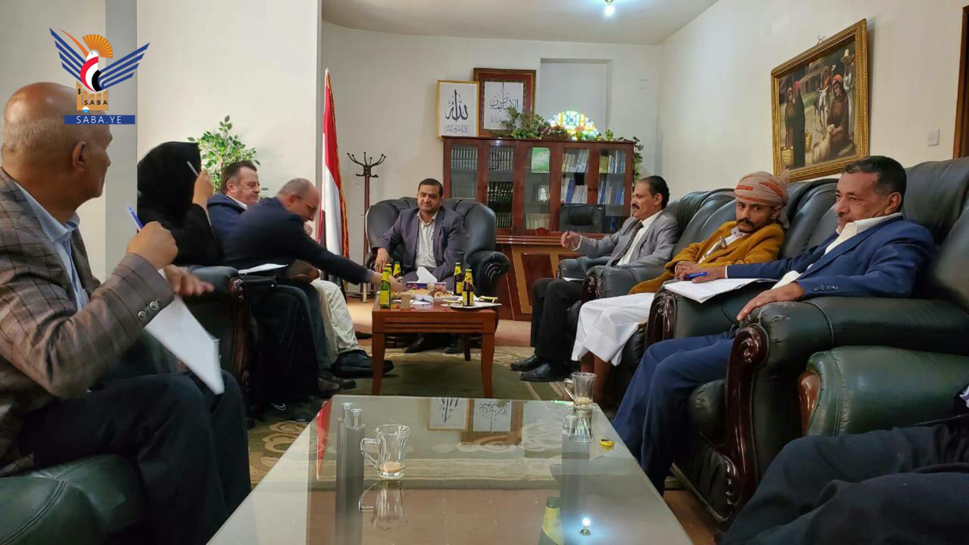 نائب وزير المغتربين ومنسق الأمم المتحدة يناقشان قضايا المغتربين نائب وزير المغتربين ومنسق الأمم المتحدة يناقشان قضايا المغتربين