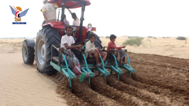 Launching planting 10,000 arable land in Al-Durayhimi district in Hodeida