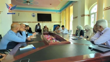Meeting to discuss emergency response efforts in Ibb