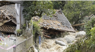 Floods claim two lives and six missing in Japan