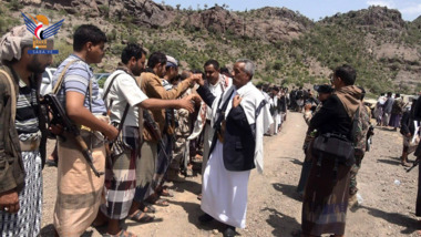Executive leaders from Al-Sabra & Al-Sha’ar districts in Ibb visit Almoravids in Qa'taba
