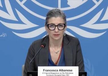 UN rapporteur: Not talking about genocide in Gaza does not mean that it will stop