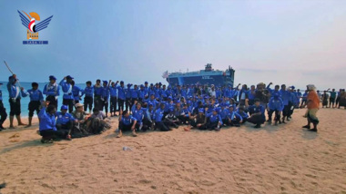 students' trip for Martyr Leader Center in Hodeida & scouting activities on board Galaxy ship