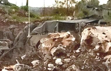 أصابه ثلاثة جنود في انفجار لغم بآلية عسكرية صهيونية قرب الحدود مع لبنان