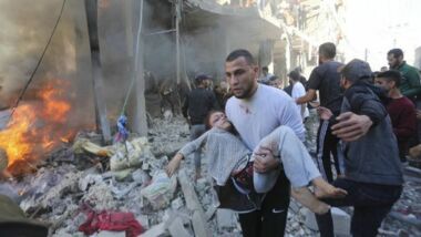 Die Zahl der Opfer palästinensischer Märtyrer im Gazastreifen steigt seit Beginn der Aggression auf 34.183