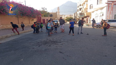Des mercenaires de la coalition d'agression US-saoudienne ciblent des quartiers résidentiels de Taiz avec des obus de mortier