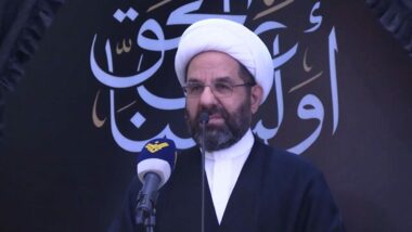 الشيخ دعموش يدعو للتمسك بخيار المقاومة في ظلّ إرهاب وعدوان الكيان الصهيوني 