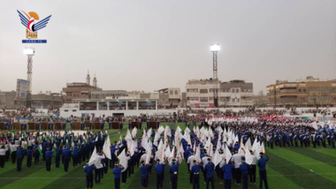 احتفال جماهيري باختتام الدورات الصيفية في محافظة الحديدة