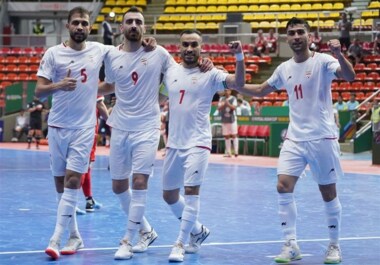 تأهل المنتخب الإيراني لنهائي كأس آسيا بكرة الصالات بفوزه على اُوزبكستان