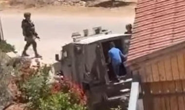 العدو الإسرائيلي يعتقل ثلاثة أطفال فلسطينيين شرق نابلس
