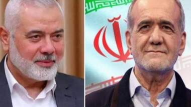 Commenting on assassination of Haniyeh.. Iranian President: We will make invaders regret their cowardly acts
