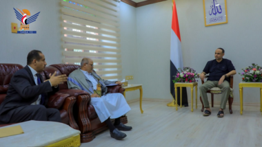 President Al-Mashat meets member of  Supreme Politician Al-Nuaimi & Secretary of Houri Council