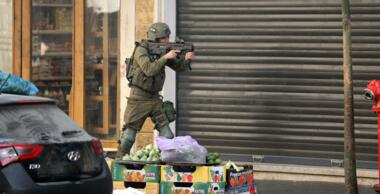 Israeli occupation shoot Palestinian, ransack commercial shops near Ramallah