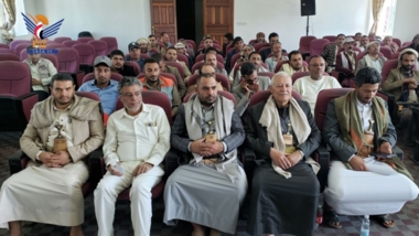 فعالية لمكاتب الأشغال والنقل والشباب وشركة الغاز بذمار بذكرى الولاية