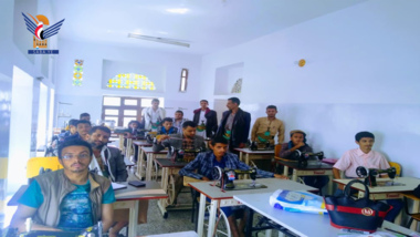 تفقد أنشطة جمعية قنوات الأمل لذوي الإعاقة في حجة
