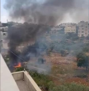 إصابة فلسطيني برصاص العدو واخرين بالاختناق في مواجهات ببيت فوريك شرق نابلس
