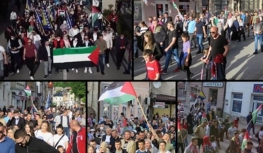 Manifestations dans les villes et capitales internationales dénoncent l'agression 'israélo-Américaine contre Gaza