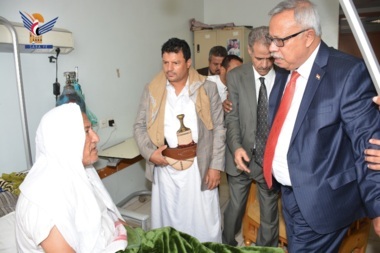 Der Premierminister besucht Mujahid Mohsen Al-Sufiani