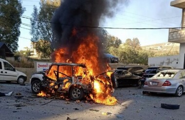 استشهاد لبناني في غارة للعدو الصهيوني 
