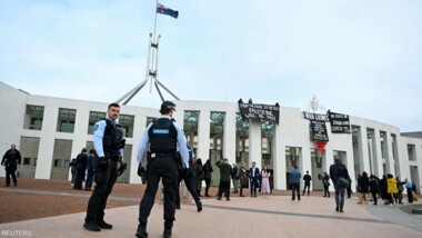 Demonstrators storm Parliament building in Australia to protest genocide continuation in Gaza
