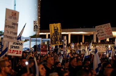 Tausende Zionisten demonstrieren in Tel Aviv und Haifa gegen die Netanjahu-Regierung