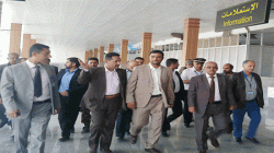 رئيس هيئة الطيران المدني يطلع على جاهزية مطار صنعاء الدولي