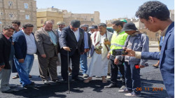 مقبولي وعُباد يتفقدان أعمال سفلتة ضفاف السائلة الشمالية في ببني الحارث
