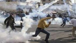 إصابة العشرات من الفلسطينيين بالاختناق واعتقال 15 فلسطينيا بالضفة
