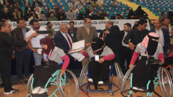 تكريم الفائزات في بطولة كرة السلة للسيدات ذوات الاعاقة بصنعاء