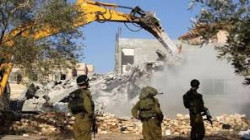 الاحتلال الإسرائيلى يهدم منزلين جنوب القدس المحتلة