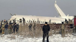 مقتل 14 شخصًا في تحطم طائرة ركاب بكازاخستان