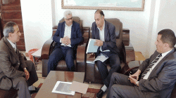 النائب العام يلتقي وكيل الجهاز المركزي للإحصاء