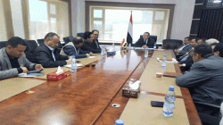 وزير المياه والبيئة يناقش مع مدير مكتب اليونبس المشاريع المنجزة