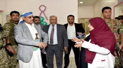 عضو السياسي الأعلى السامعي يطلع على أداء مؤسسة مكافحة السرطان