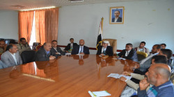 مناقشة الوضع التمويني وقضايا القطاع التجاري في محافظة إب