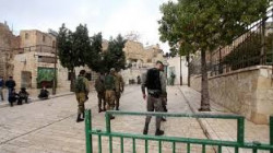  قوات الاحتلال تشدد من اجراءاتها العسكرية في محيط الحرم الابراهيمي